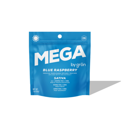 Blue Raspberry 50mg ea | 2-Pack Troches
