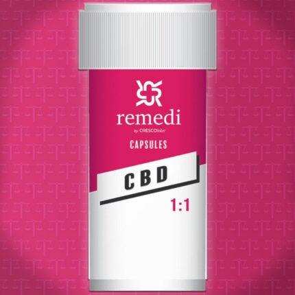 CBD 10mg ea | 20-Pack | 1:1 THC:CBD Ratioed Capsules