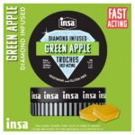 Green Apple 50mg ea | 20-Pack Diamond Infused Troches