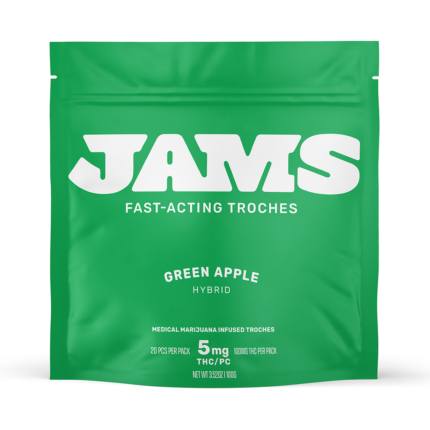 Green Apple 5mg ea | 20-Pack Fast-Acting Troches