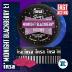 Midnight Blackberry 10mg ea | 20-Pack | 1:1 THC:CBD Ratioed RSO Troches
