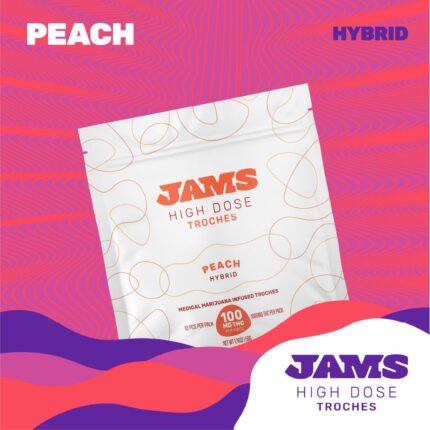 Peach 100mg ea | 10-Pack High Dose Troches