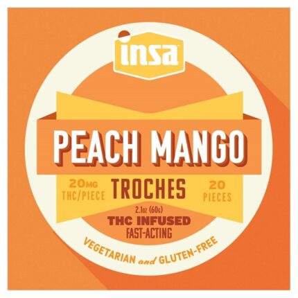 Peach Mango 20mg ea | 20-Pack RSO Troches