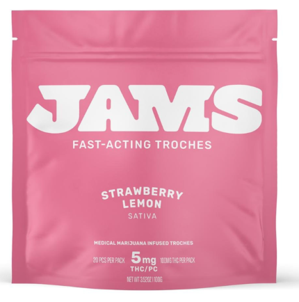 Strawberry Lemon 5mg ea | 20-Pack Fast-Acting Troches