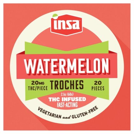 Watermelon 20mg ea | 20-Pack RSO Troches